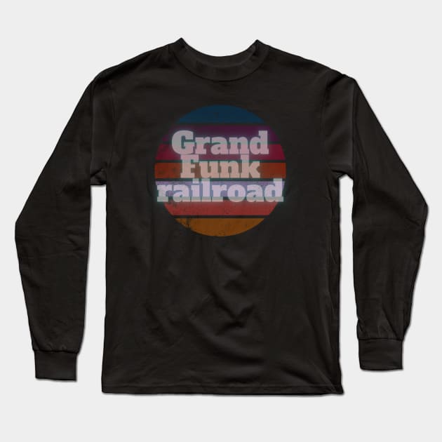 grand Funk railroad Long Sleeve T-Shirt by pemudaakhirjaman